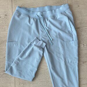 Mandala 9-Pocket Joggers (Powder Blue)